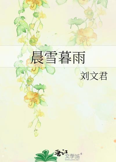 晨雪暮雨封面