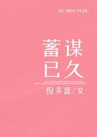 蓄谋已久封面