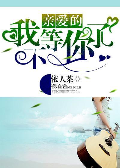 亲爱的，我不等你了封面