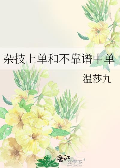 杂技上单和不靠谱中单封面