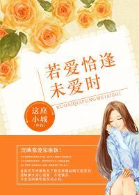 若爱恰逢未爱时封面