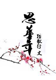 思华年封面