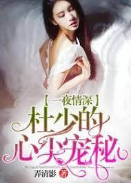 一夜情深：杜少的心尖宠秘封面