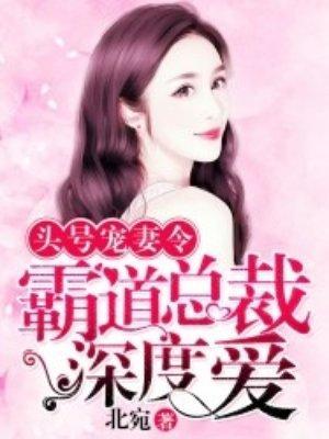 头号宠妻令：霸道总裁深度爱封面