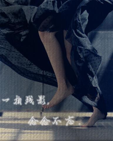 一掬残影，念念不忘。封面