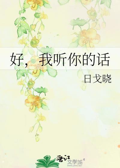 好，我听你的话封面
