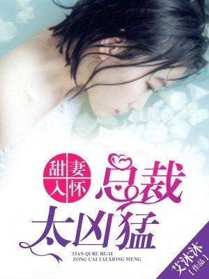 甜妻入怀，总裁太凶猛封面