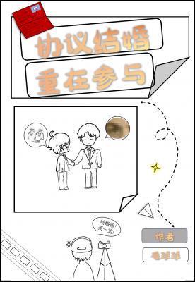 协议结婚，重在参与封面
