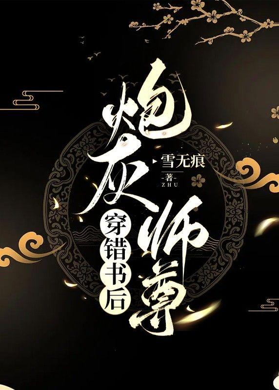 炮灰师尊穿错书后封面