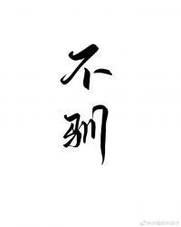 不驯封面