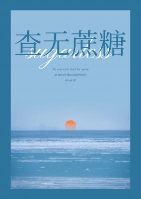 查无蔗糖封面