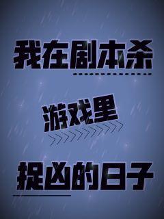 我在剧本杀游戏裏捉凶的日子封面