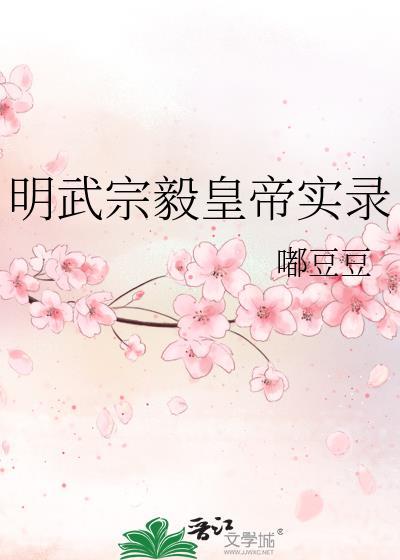 明武宗毅皇帝实录封面