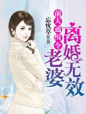 前夫通缉令：老婆，离婚无效封面