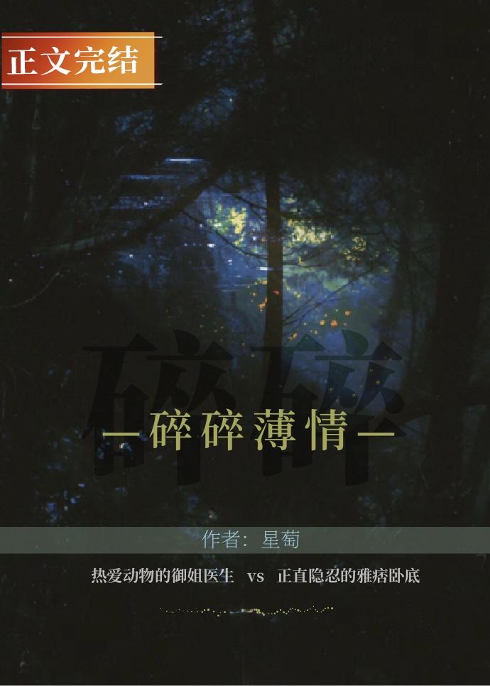 碎碎薄情封面
