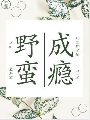 野蛮成瘾封面