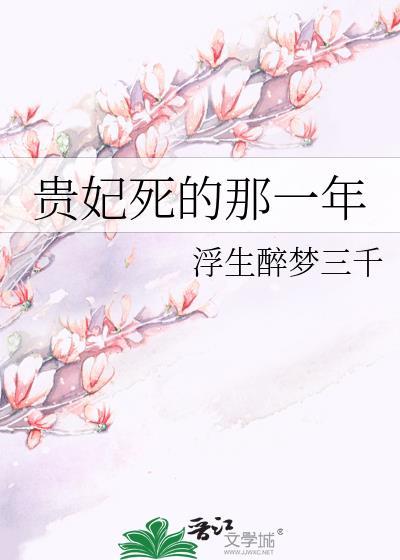 贵妃死的那一年封面