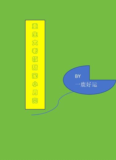 重生大老板甜宠小月亮封面
