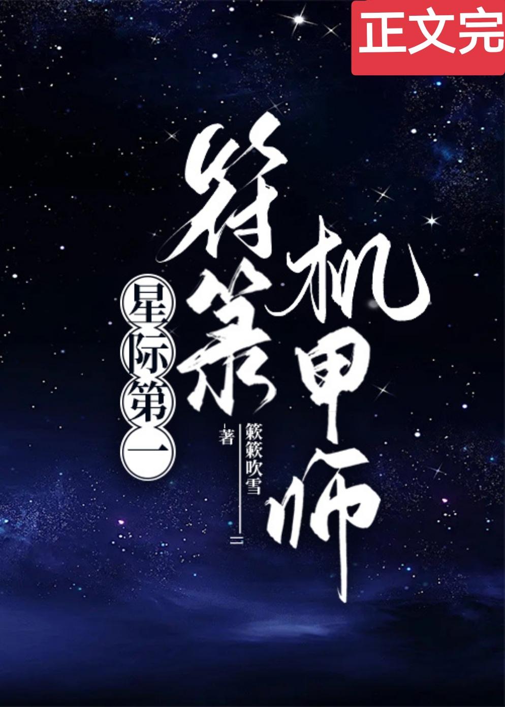 星际第一符箓机甲师封面