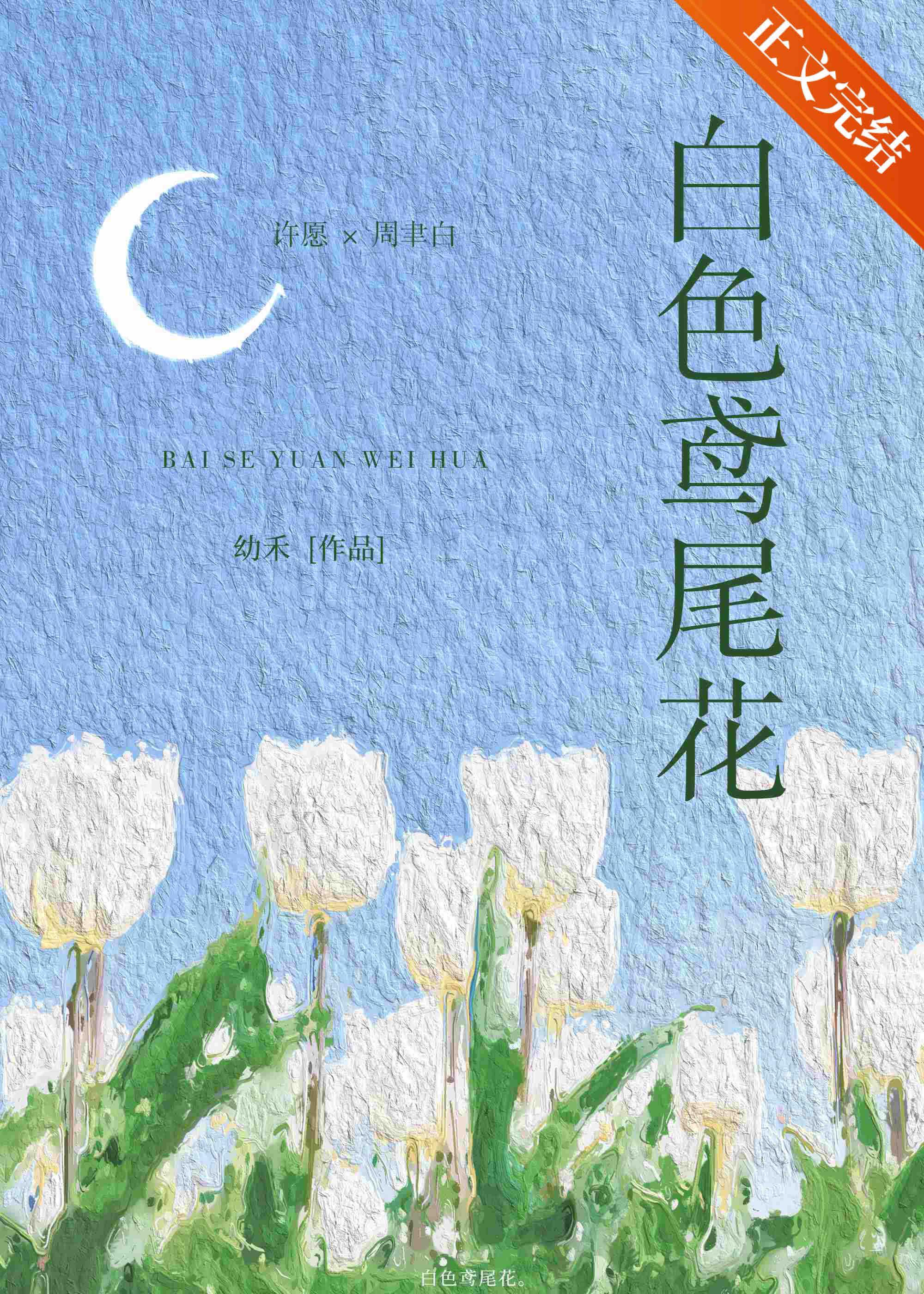 白色鸢尾花封面