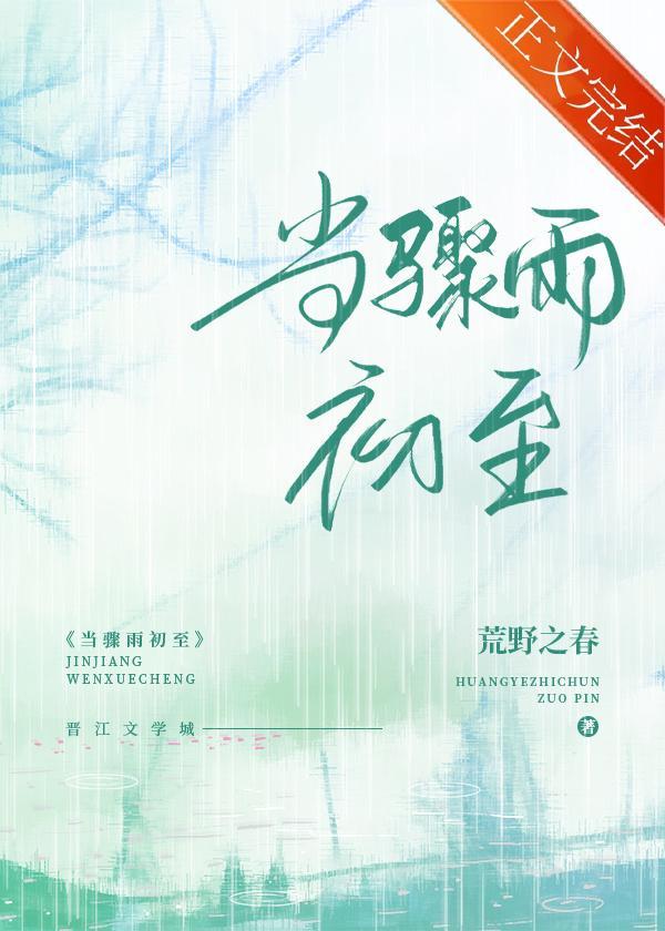 当骤雨初至封面