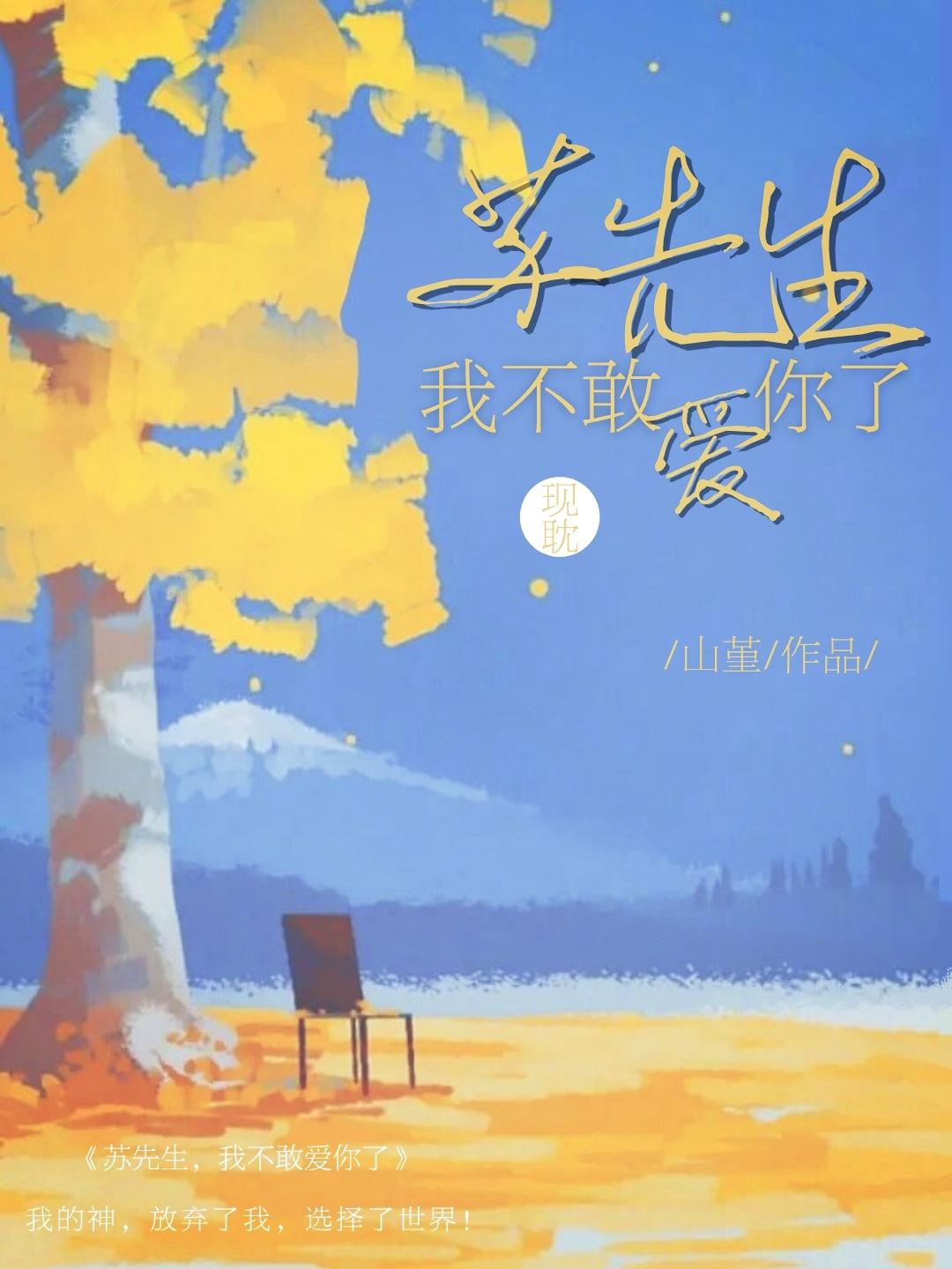 苏先生，我不敢爱你了封面