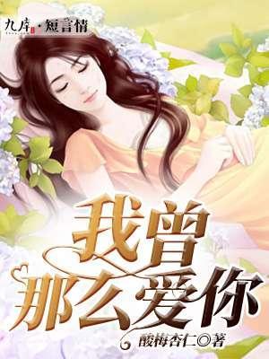 我曾那么爱你封面