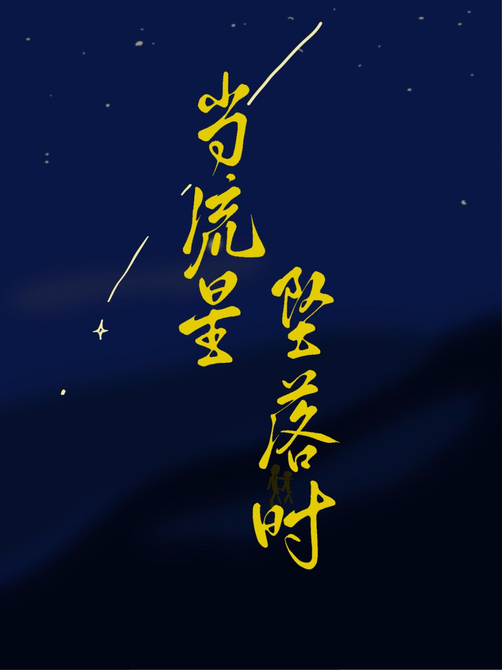 当流星坠落时封面
