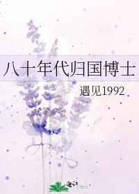八十年代归国博士封面