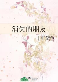 消失的朋友封面