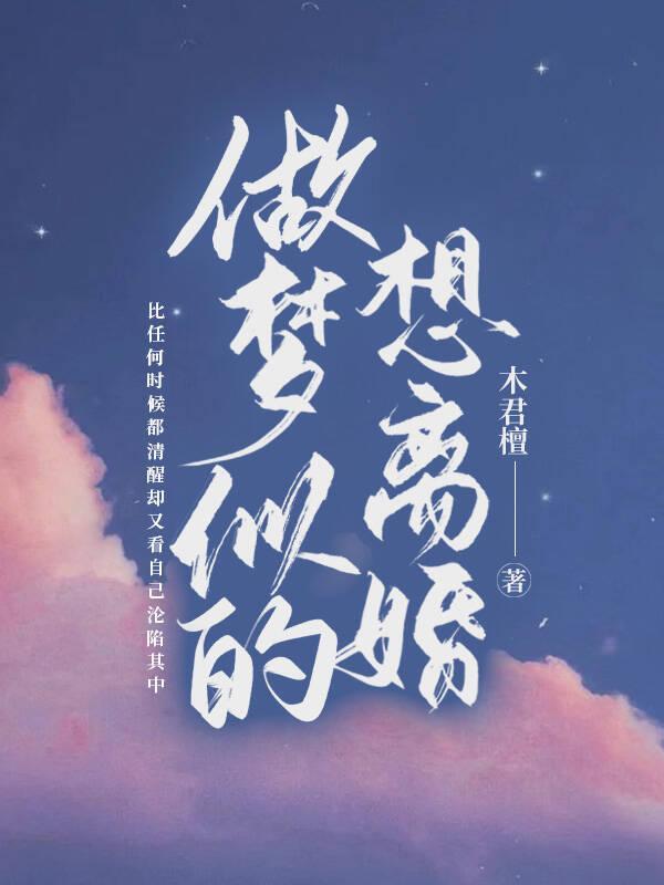 做梦似的想离婚封面