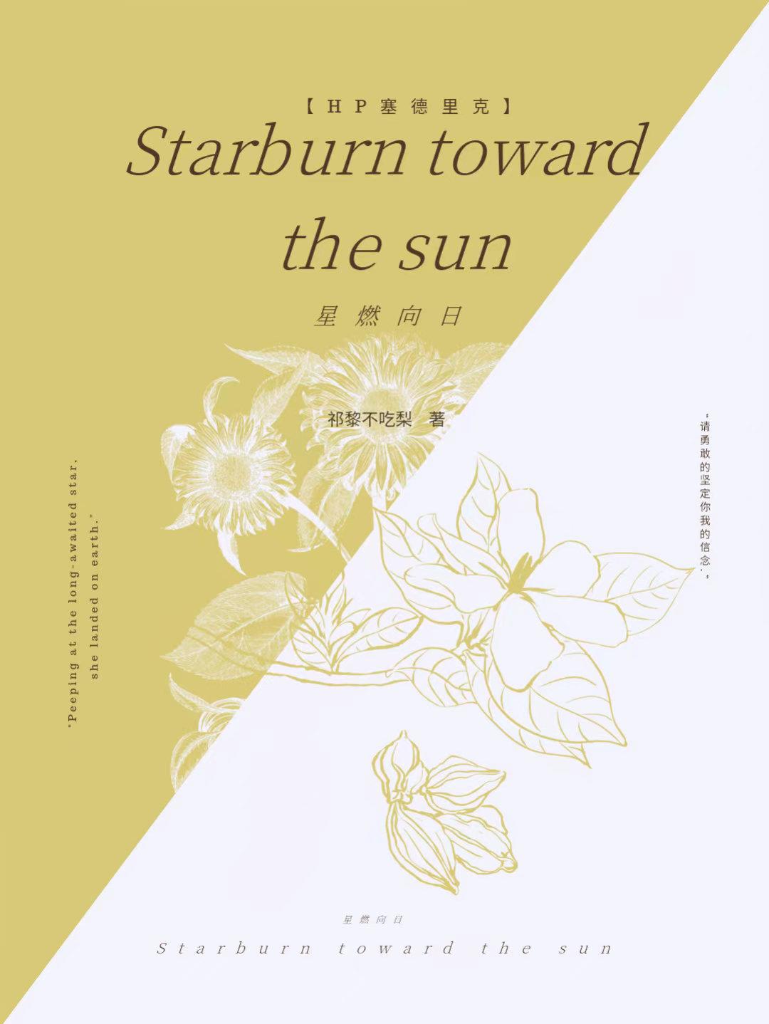 【HP塞德裏克】Starburn toward the sun——星燃向日封面