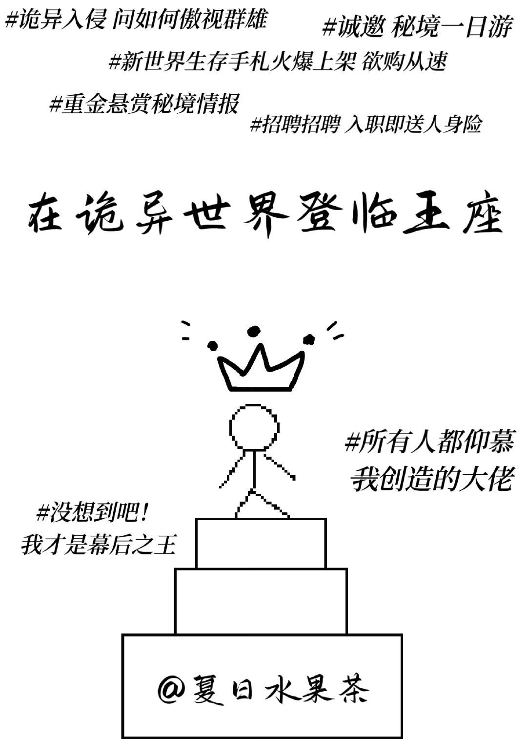 在诡异世界登临王座封面