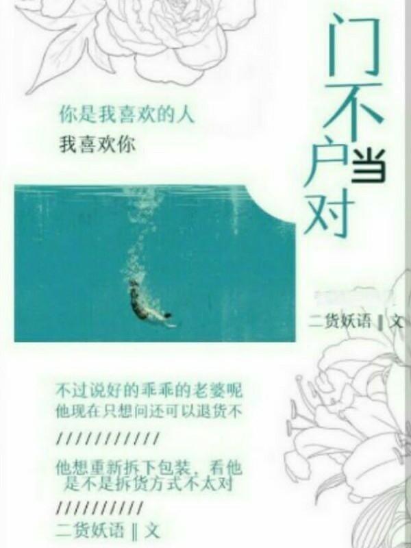 门不当户对封面