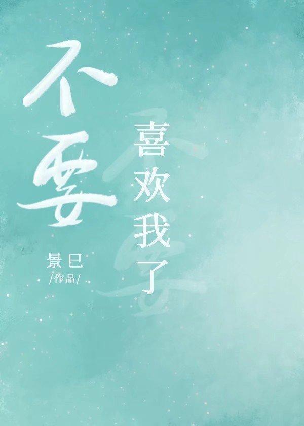 不要喜欢我了封面