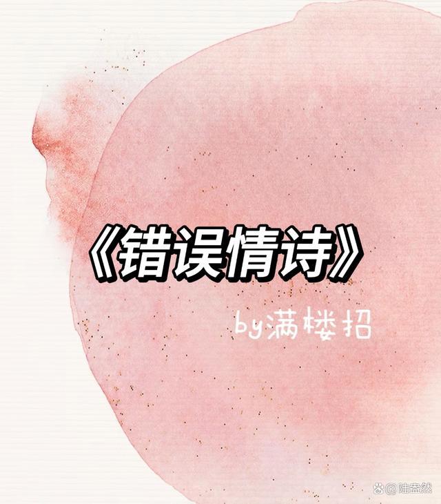 错误情诗封面