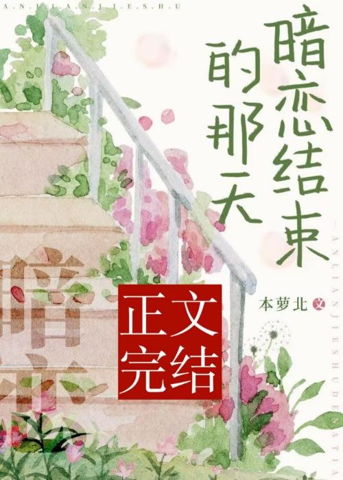 暗恋结束的那一天封面
