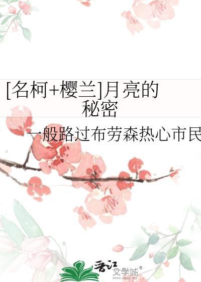 [名柯+樱兰]月亮的秘密封面
