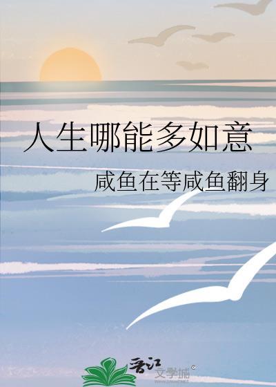 人生哪能多如意封面