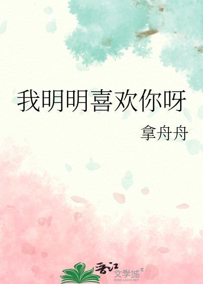 我明明喜欢你呀封面