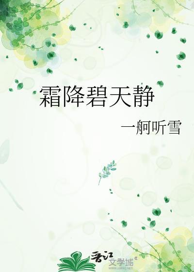 霜降碧天静封面