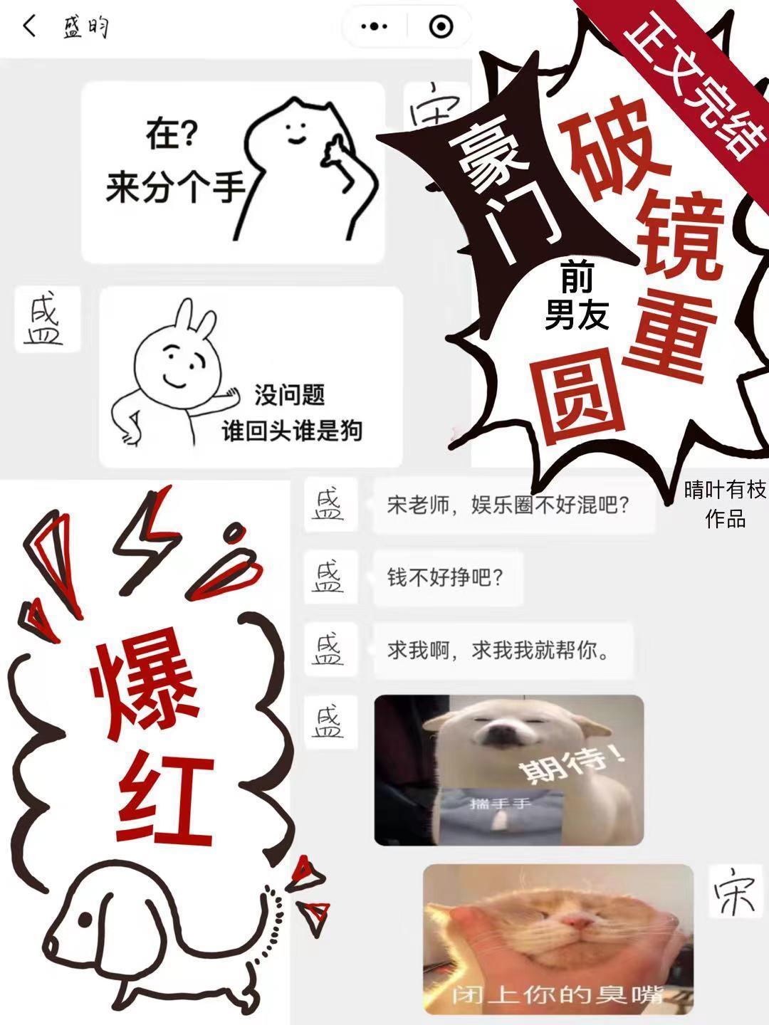 跟豪门前男友破镜重圆后我红了封面