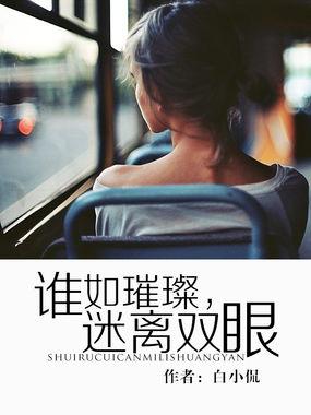 谁如璀璨，迷离双眼封面