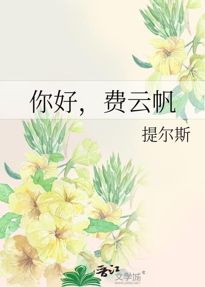 你好，费云帆封面