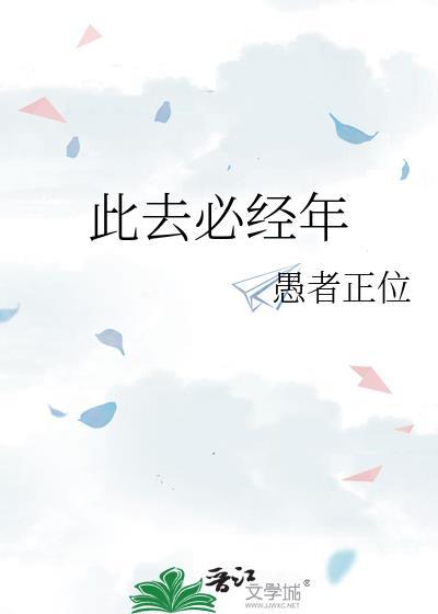 此去必经年封面