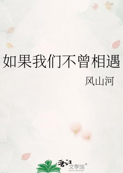 如果我们不曾相遇封面