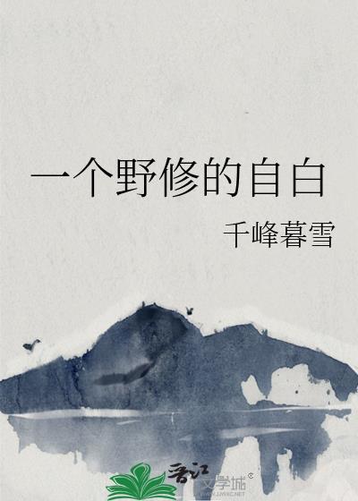 一个野修的自白封面