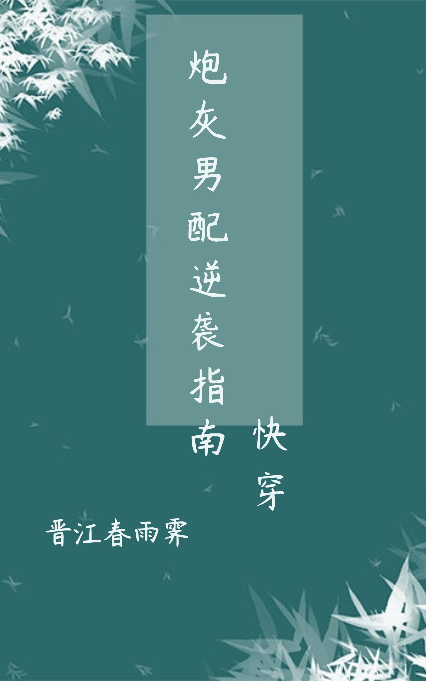 炮灰男配逆袭指南（快穿）封面