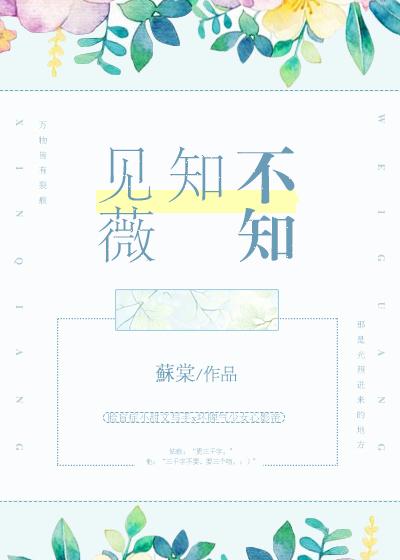 见薇知不知封面