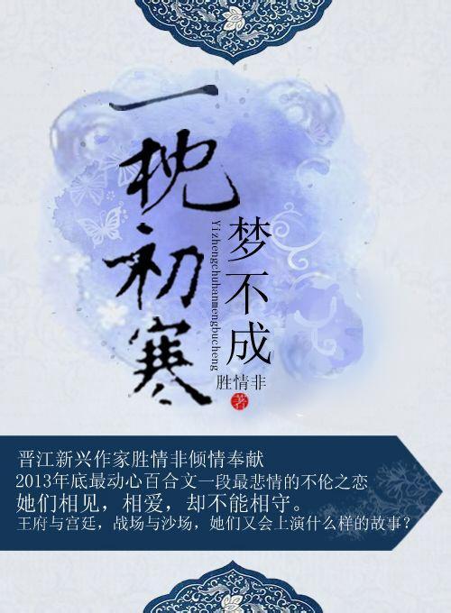 一枕初寒梦不成封面